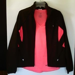 Danskin Now 2 PC Med.Jacket/Vest & Top